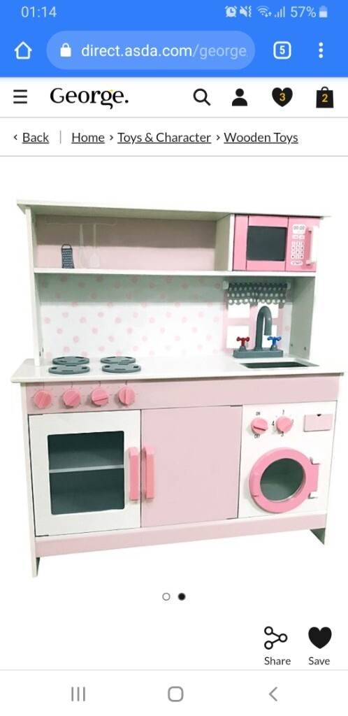 barbie kitchen asda